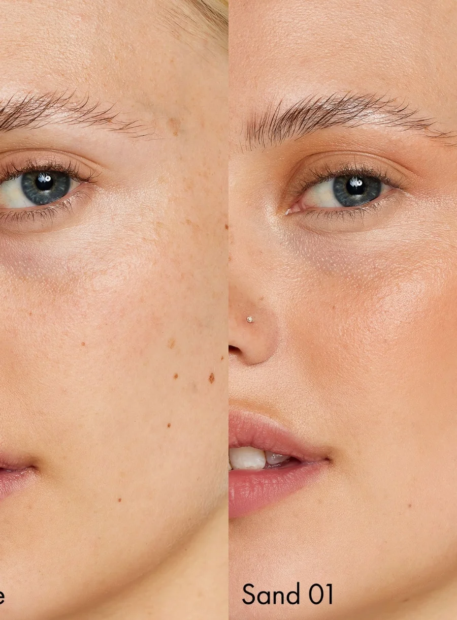 Simihaze Beauty Sun Flush All-Over Face Tint – in use