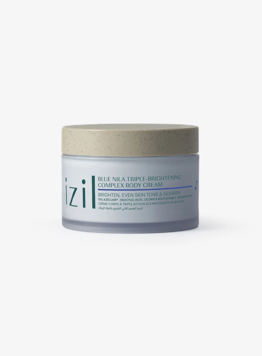 izil Blue Nila Triple-Brightening Complex Body Cream 190 g jar