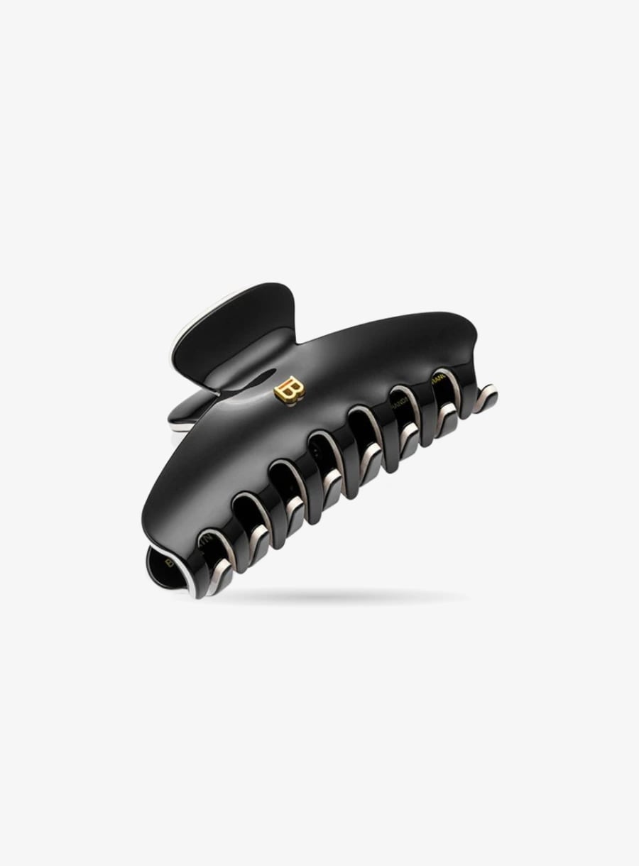 Balmain Hair Pince à Cheveux Medium Black/White