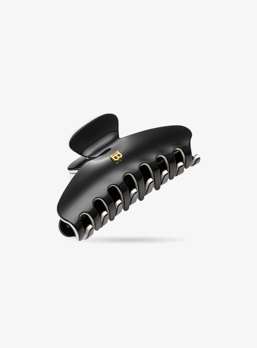 Balmain Hair Pince à Cheveux Medium Black/White claw clip